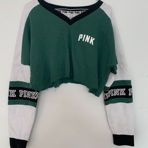 Cropped Pink Sweater